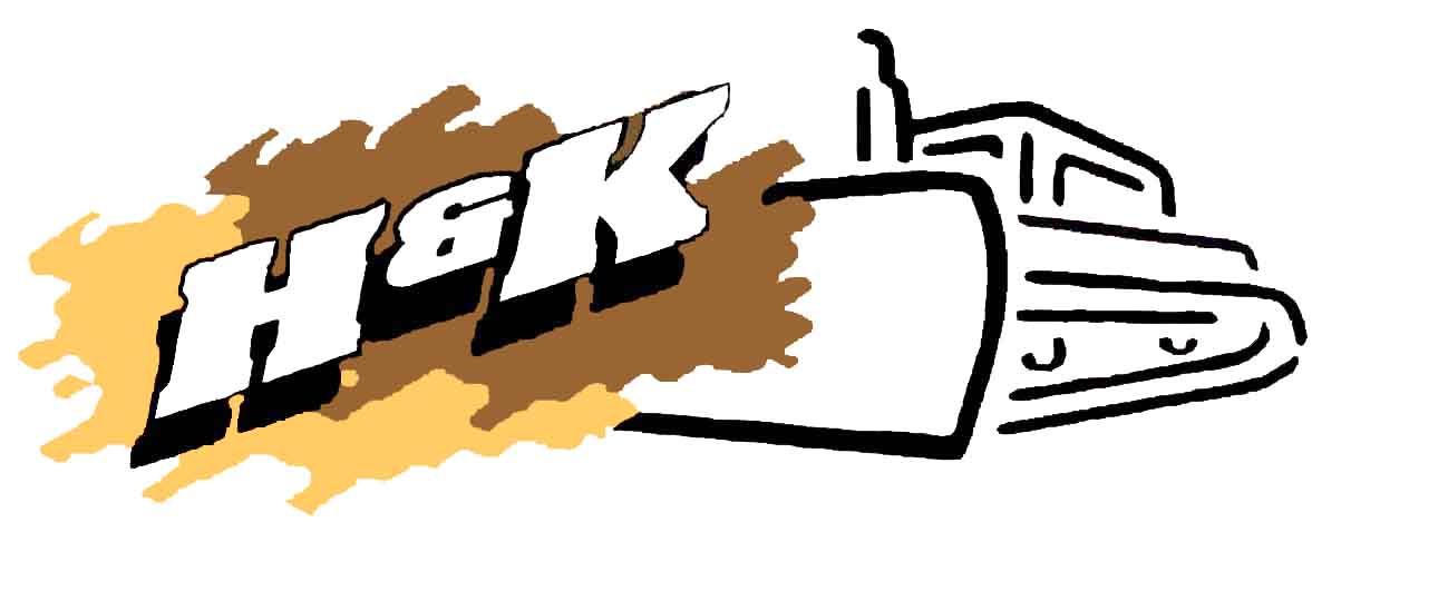H&K Earthmoving logo